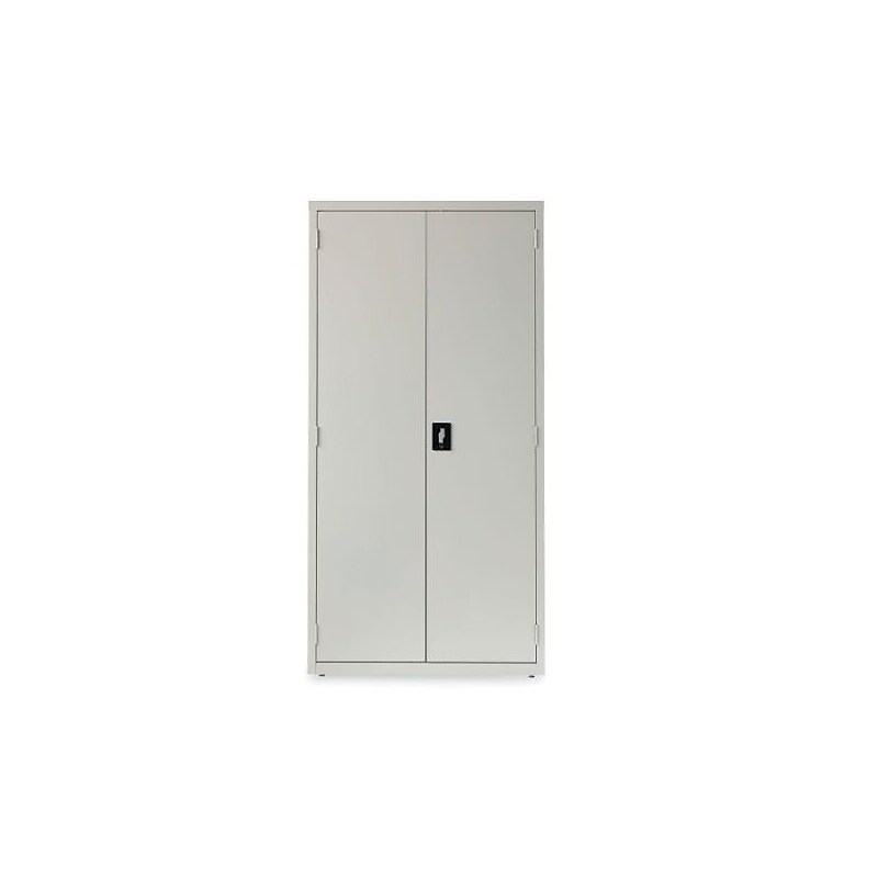 OIF 72"H Steel Storage Cabinet with 5 Shelves, Light Gray (CM7218LG) image 1
