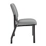 Boss Office Products Vinyl Guest Chair, Armless, Gray (B9595AM-GY-400)~#|#~5E020434-D062-490D-8C04A33042D90268_sc7