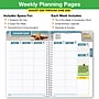 2025-2026 Global Printed Products White Brick 5.5" x 8.5" Academic Weekly & Monthly Planner,  Paper Cover ~#|#~5E0B3417-BAC5-4758-AB83D63F7989F643_sc7