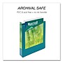 Samsill Earth's Choice 1 1/2" 3-Ring View Binders, Teal, 2/Pack (SAMMP286577)~#|#~5E0B588B-5850-41E9-94EA984258AE68CE_sc7