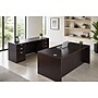 Boss Office Products 71" Desk and Credenza with Dual File Pedestals, Mocha (GROUPA2-MOC)~#|#~5E148AE9-5FED-4228-AF1E678882562CC8_sc7