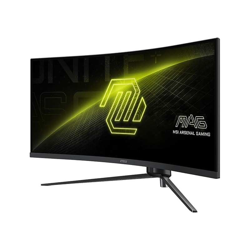 MSI Arsenal Ultrawide 34" Curved QHD 180Hz LED Gaming Monitor with AMD Freesync, Black (MAG 345CQR) image 1