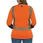 Ergodyne GloWear 8278BK High Visibility Women’s Long Sleeve T-Shirt, ANSI Class R2, Orange/Black, Medium (22343)~#|#~5E1808AA-7CD4-4557-A9B62DE87A8FFC15_sc7