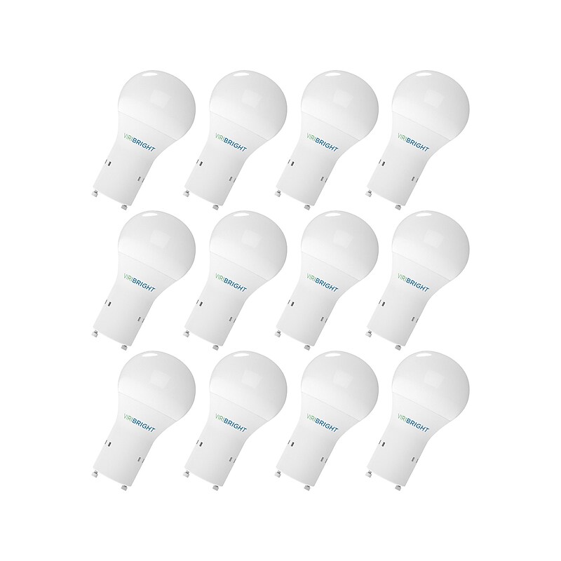 Viribright 9-Watts Cool White LED General-Purpose Bulb, Dozen (640336ES-12) image 1