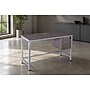 Boss Office Products Simple System 48"W Desk with 1-Pedestal, Driftwood (SGSD032-110)~#|#~5E1EF8CD-B281-4FEF-BA30BC0E5E08C268_sc7