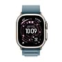 Apple Watch Ultra 3 GPS + Cellular Smartwatch, 49mm, Natural Titanium Case with Light Blue Alpine Loop, Medium (MEWM4LW/A)~#|#~5E26B7A4-E0F9-4369-99F8F563EDDF398B_sc7