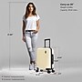 DUKAP Zahav 22.04" Hardside Carry-On Suitcase, 4-Wheeled Spinner, TSA Checkpoint Friendly, Sand (DKZAH00S-SAN)~#|#~5E2EEE0B-C636-4C7B-9F83216840358471_sc7