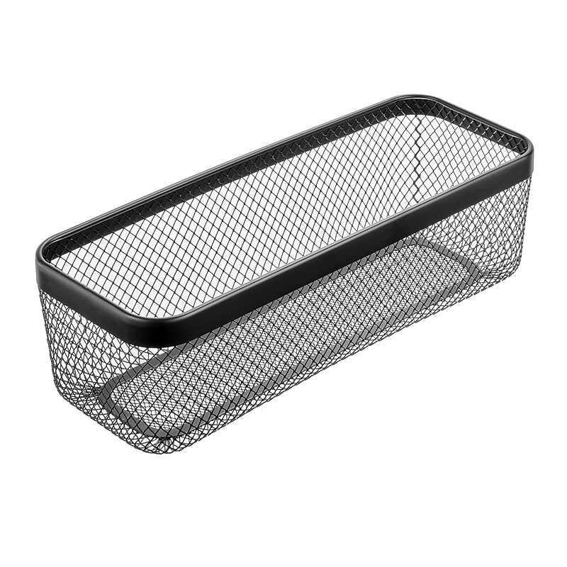 mDesign Steel Organizer, Matte Black (25960) image 1