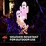 Haunted Hill Farm 2.7-Ft. LED Metal Ghost Decoration, Indoor & Covered Outdoor, Battery Operated, White (HHMT032GHOST-WHT)~#|#~5E36DA0A-F9F3-4CB5-86DF39592AC545BD_sc7