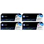 HP 125A Black/Cyan/Magenta/Yellow Standard Yield Toner Cartridge, 4/Pack (CB540A-VB)~#|#~5E42BDF1-CCE3-4004-96231943B68C1216_sc7
