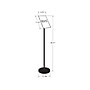 Azar Sign Holder, 9.75" x 46.5", Freestanding, Black, Plastic (300356-BLK)~#|#~5E443B23-E953-4320-B675F6EF96FD85A2_sc7