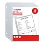 Staples Heavyweight Sheet Protector, 8.5" x 11", Clear, 25/Pack (76001)~#|#~5E4754C2-98DA-441C-9CBE93C872AF51AF_sc7