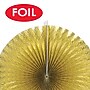 Beistle Decorative Fans Party, Black & Gold, 2/Pack (53319)~#|#~5E47DCE1-B830-48C6-81FF3D4FAE8D228D_sc7