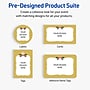 Avery Rectangle Multipurpose Labels, 2-1/3" x 3-3/8", White, 80/Pack (19479370538)~#|#~5E4869A4-BE40-4E47-B70D6FA920D39237_sc7