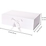 JAM Paper Collapsible Gift Boxes, White (LA-14X9-BX-WHT)~#|#~5E487559-6953-4457-B55DD566255F0073_sc7