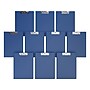 Davis Group Premium Polypropylene Clipboard, Letter Size, Royal Blue, 10/Pack (4511-92-10)~#|#~5E4875D6-8204-4A17-87E8B51BF3565D93_sc7