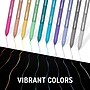 Paper Mate Inkjoy Retractable Gel Pen, Medium Point, Assorted Metallic Ink, 10/Pack (2208638)~#|#~5E491BB8-189D-492E-98B2E0F0EE2BC1D9_sc7