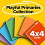Post-it Super Sticky Notes, 4" x 4", Playful Primaries Collection, Lined, 90 Sheet/Pad, 6 Pads/Pack (6756SSAN)~#|#~5E4FA271-9BD1-4F14-BEA95BBC46D5FDAF_sc7