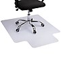 Mind Reader Carpet Chair Mat with Lip, 36" x 48'', Low-Pile, Clear (OFFCMAT-CLR)~#|#~5E51687E-4673-4C10-A97DC6A8CF2F61B2_sc7