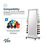 Viva Comfort Mobile Cuff Weight and Dumbbell Mirror Rack with Dumbbells, Gray (ME908-01-920-1102PK-MK)~#|#~5E525F28-7F2A-44C1-ACDF6532025917B9_sc7