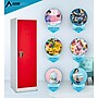 AdirOffice 48" Single Tier Red Storage Locker (629-01-RED)~#|#~5E5351D0-3FE2-4029-8E590F54B21D162B_sc7