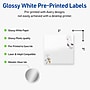 Avery Laser/Inkjet Square Multipurpose Labels, 3" x 3", White, 60/Pack (S00-F4H)~#|#~5E54AC58-6B5F-49F6-9F1EFA4EDFB4DFB1_sc7
