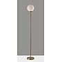 Adesso Swirl Torchiere 73.75"H Antique Brass Floor Lamp with Round Shade (3265-21)~#|#~5E54F16F-28B4-411C-8B4C825C1238116E_sc7