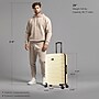 InUSA Trend 31.07" Hardside Suitcase, 4-Wheeled Spinner, TSA Checkpoint Friendly, Sand (IUTRE00L-SAN)~#|#~5E5C78C9-41D9-4647-8E569F44ACB6F07A_sc7