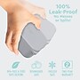 bentgo Sidekicks Kids Snack Containers, Gray/Aqua, 2.6 oz, 2/Pack (BGKDCHSC-YA)~#|#~5E601BB1-7EC3-4B13-81C156E709BE542A_sc7