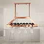Elegant Designs 2 Light LED Overhead Wine Rack, Copper (WR1000-CPR)~#|#~5E60AA40-62C2-43EF-AB22F3431D3FA2D4_sc7