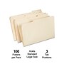 Staples 30% Recycled File Folders, 1/3-Cut Tab, Legal, Manila, 100/Box (ST56680-CC)~#|#~5E6D7348-62E8-4AFF-A3AF2298F6EA78D0_sc7