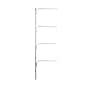 Household Essentials 70" HINGE-IT Clutterbuster Over-Door Family Towel Bar with 4 Swiveling Bars, Silver (HHH12003)~#|#~5E6EA5AA-4C84-43D7-9FAE4D24EF996E1C_sc7