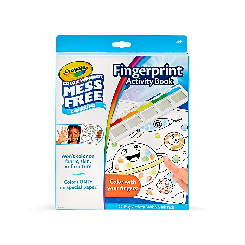Crayola Color Wonder Mess Free Fingerprint Ink (75-2842) image 1