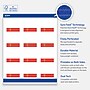 Avery Gold-Red Gift Matte Blank Card, White, 120/Pack (S00-FG6)~#|#~5E72A6A2-799B-495F-B634E2E4EC531AE2_sc7