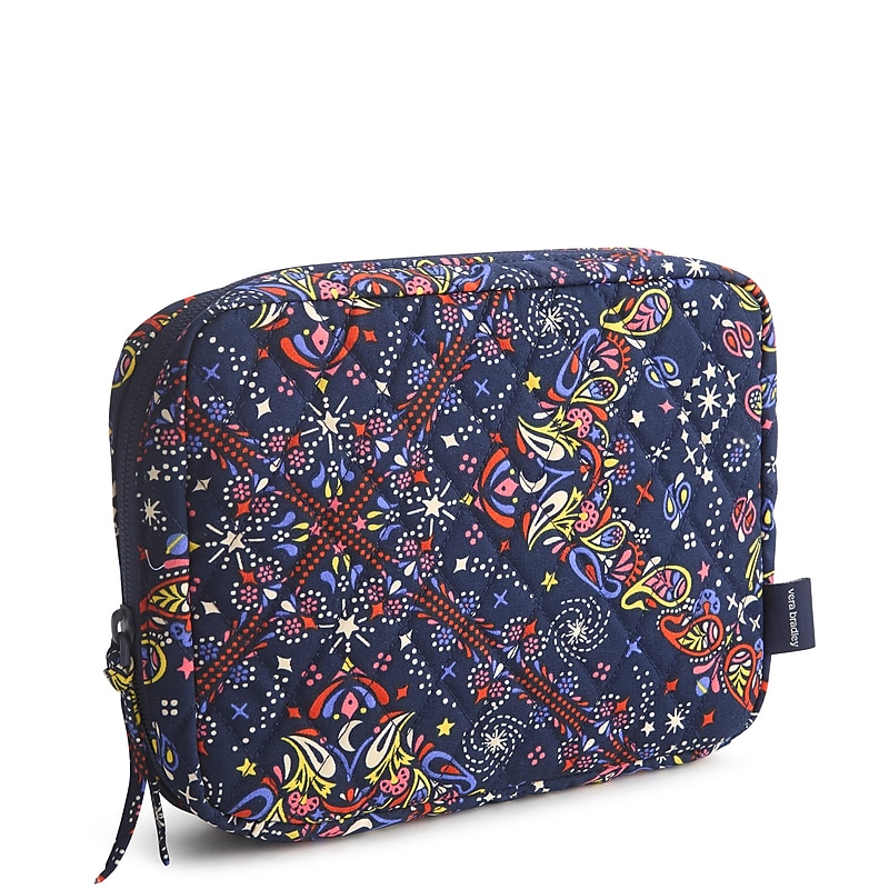 Vera Bradley Cotton Travel Technology Case, Starry Paisley (50108-22510) image 1