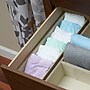 Household Essentials Narrow Accessory Organizer Tray in Slim Design with Soft Fabric Covering with Sturdy Frame (HH720-1)~#|#~5E7AB245-9EB3-44DF-AF587A23DC84B6B8_sc7