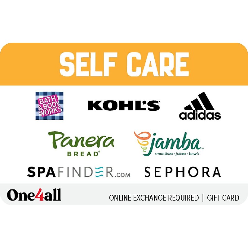 One4all Self Care $200 Gift Card (1032807B20000) image 1