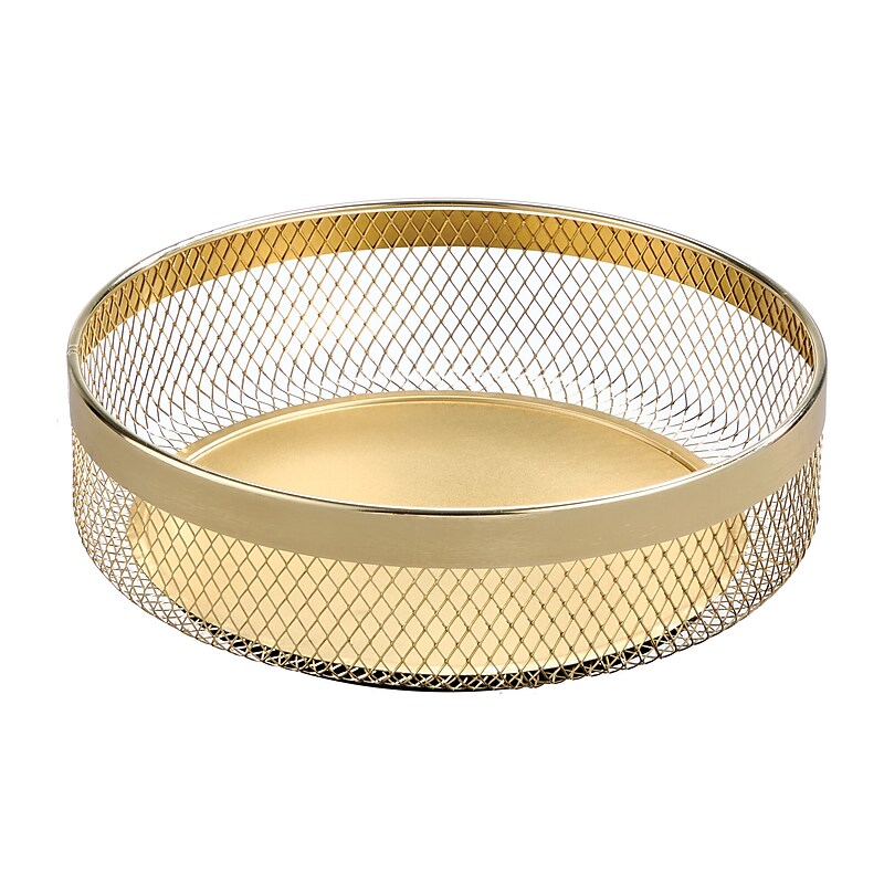 mDesign Steel Organizer, Soft Brass (25962) image 1