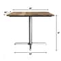 Flash Furniture TopGuard Square Wood Restaurant Dining Table and Base, 36" x 36", Natural/Silver Base (STSQ36NATT3030S)~#|#~5E8038DF-C744-4AE3-9533029954424935_sc7