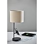 Adesso Wyatt Supercharger Incandescent Desk Lamp, 22"H, Black/Beige (2610-01)~#|#~5E85ADA0-5527-45AC-A5D4C3DF900E0BD6_sc7