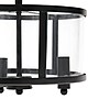 Lalia Home 3-Light 13" Farmhouse Glass and Metallic Accented LED Semi-flushmount, Matte Black (LHM-1000-BK)~#|#~5E875415-7411-4FFB-B97489C85B3E5794_sc7