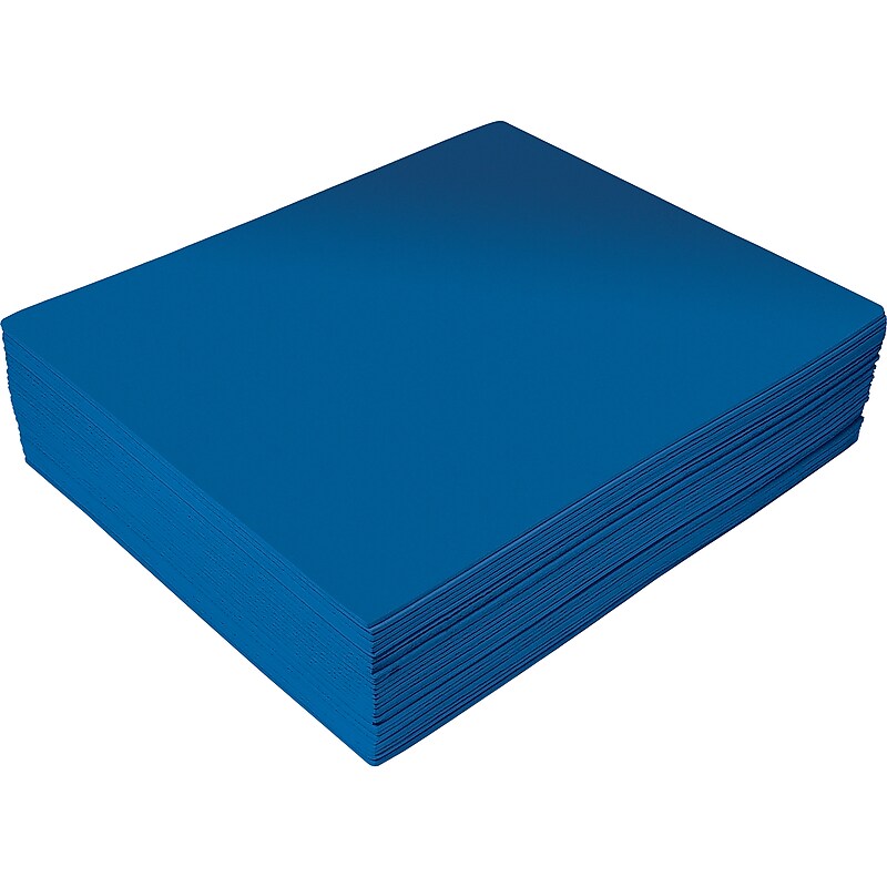 Better Office EVA Foam Sheet, Blue, 30/Pack (01212) image 1