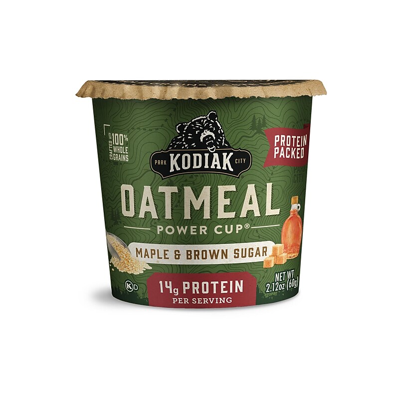 Kodiak Maple Brown Sugar Oatmeal Power Cup, 2.12 oz., 12/Case (1344) image 1