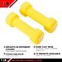 Jfit 1 lb. Neoprene Dumbbell, Yellow, Pair (J-DBN1SET)~#|#~5E93ADE9-7C07-43A0-ABBB158A5AC7DA39_sc7