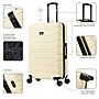 InUSA Trend 31.07" Hardside Suitcase, 4-Wheeled Spinner, TSA Checkpoint Friendly, Sand (IUTRE00L-SAN)~#|#~5E955045-33AF-4A61-962DB795A5CAB7C0_sc7