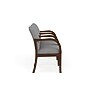 Lesro Weston 3-Seat Tandem Seating, Chambray Grey/Riftwood Walnut (WS3103.WRW-01CHGY)~#|#~5E9A0FD7-7795-436D-B0FDAD3488E8A716_sc7