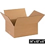 14" x 10" x 6" Multi-Depth Shipping Boxes, 32 ECT, 25/Bundle (MD14106)~#|#~5E9A5752-DD34-4BB0-8781D91D2BF144FC_sc7