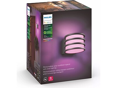 Philips Hue Lucca Outdoor Wall Light - Thumbnail 3