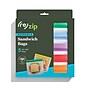 8.5" x 7.75" Layflat Poly Bags, Assorted Jewel Colors (BA935L-RTEBP)~#|#~5E9BCD14-7A36-4953-83E7B3511176C46D_sc7