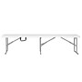 Regency Trestle Series Plastic 6' Commercial Grade Folding Bench, White (BENM7211WH)~#|#~5EA18506-559D-472E-88EA10C4839675DA_sc7